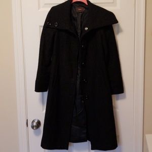 Reiss coco coat, kate middleton, black winter coat
